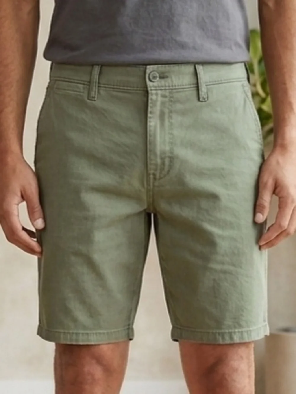 LEVI’S Chino Shorts 34 Olive (Tagged W30) $65 Retail NWOT